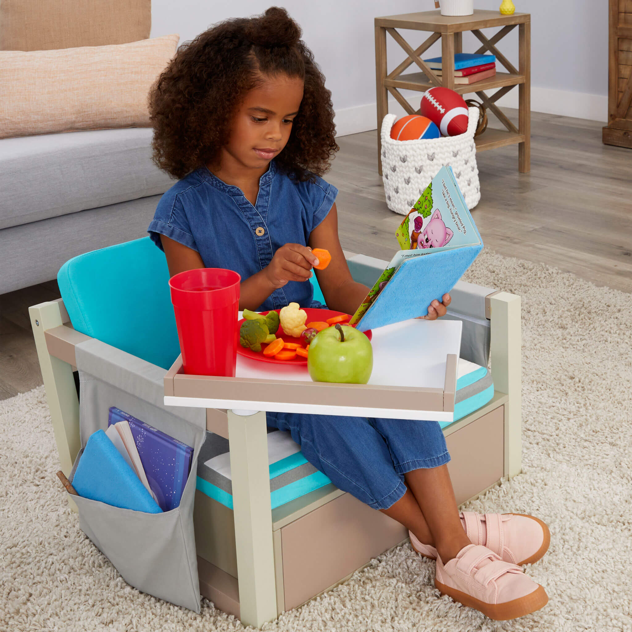 2-in-1 Fun & Study Swivel Desk - Image 4